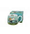 MUG BARREL 430ML CHATS VELO C4