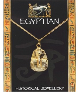 PENDENTIF TOUTANKHAMON DORE C10