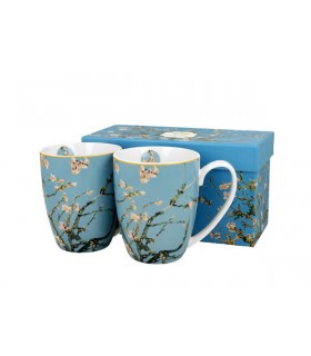 SET 2 MUGS 380ML VAN GOGH ALMOND BLOSSOM C2