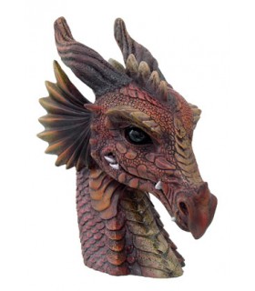 TETE DE DRAGON H.16.6 CM