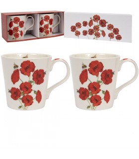 MUG COQUELICOT 300ML SET DE 2