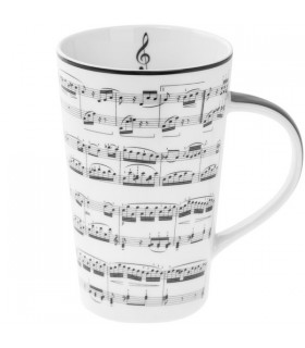 MUG LATTE MUSIQUE 375ML SET DE 6