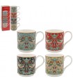 MUG STRAWBERRY THIEF 300ML EMPILABLE SET DE 4 ASS