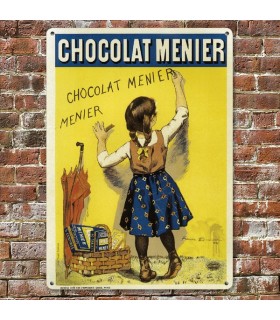 PLAQUE 15X20 CHOCOLAT MENIER C3