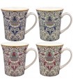 MUG LUSTRE LODDEN 300ML SET DE 4 ASS