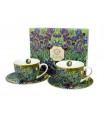 SET 2 TASSES+SOUCOUPES 280ML VAN GOGH IRIS