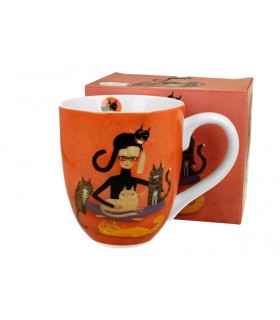 MUG 1000ML CINDY & KITTIES C3