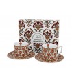 SET 2 TASSES EXPRESSO 100ML CARNATIO