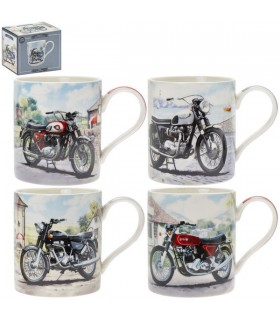 MUG MOTOS CLASSIC 300ML SET DE 4