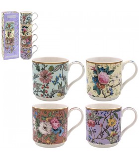 MUG KILBURN 300ML EMPILABLE SET DE 4 ASS