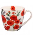 MUG DEJEUNER COQUELICOT 450ML SET DE 6