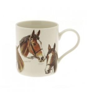 MUG CHEVAUX 300ML SET DE 6 