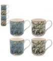 MUG VAN GOGH A. BLOSSOM 300ML EMPILABLE SET DE 4 ASS