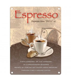 PLAQUE 15X20 ESPRESSO C3