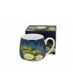 MUG BARREL 430ML MONET LES NENUPHARS C4