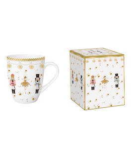 MUG 1000ML CHRISTMAS BALLERINA C3