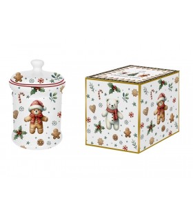 BOITE A GATEAUX 900ML CHRISTMAS CUTIES