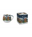 MUG BARREL 430ML CHRISTMAS CITY C4