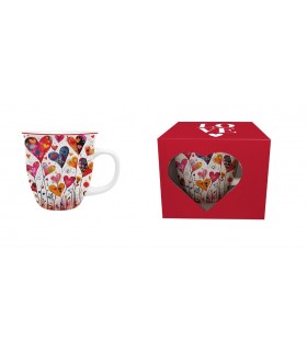 MUG 650ML COLORFUL COEURS 1 C4