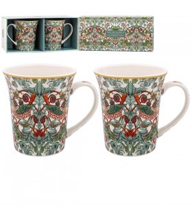 MUG STRAWBERRY THIEF 300ML SET DE 2