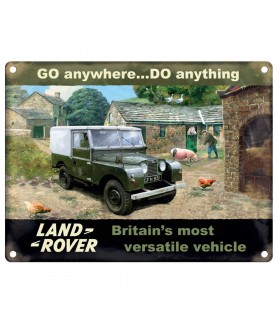 PLAQUE 30X40 WALSH LAND ROVER C2