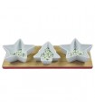 SET 3 COUPELLES SAPIN/ETOILE 32X12X5 C2