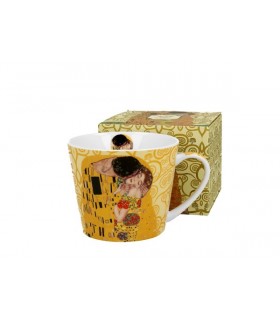 MUG 610ML KLIMT THE KISS ECRU C4