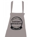 TABLIER GRIS BISTROT GOURMAND C2