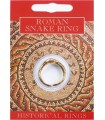 BAGUE ROMAINE SERPENT DORE C10