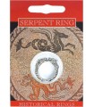 BAGUE ROMAINE SERPENT GRIS C10