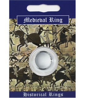 BAGUE MEDIEVALE ARGENTEE C10