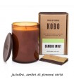 BOUGIE WOODBLOCK BAMBOO MINT 425G