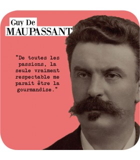 SOUS BOCK/CP CARRE GUY DE MAUPASSANT C30