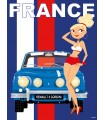 PLAQUE 30X40 VOITURE R8G FRANCE C2