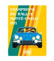 PLAQUE 30X40 LE COUPE SPORTIF 1962 C2