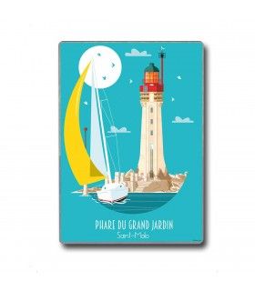 MAGNET PHARE DU GRAND JARDIN 6.5X9.5 C10