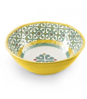 SALADIER VERT MELAMINE RD31CM