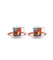 SET 2 TASSES EXPRESSO BRITTO APPLE 90 ML