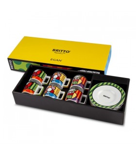 SET 6 TASSES EXPRESSO BRITTO ML