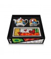 SET THEIERE + TASSE CAPPUCCINO + PLAT. BRITTO FLOWER