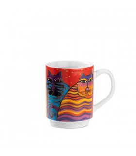 MUG L.BURCH ROUGE 350ML C3