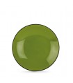 SET 6 ASSIETTES CREUSES VERT 20CM