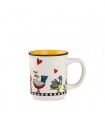 MUG COCORICO JAUNE 380ML C2