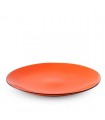 PLAT ROND ORANGE 30CM C2