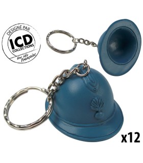 PORTE CLEFS CASQUE 1ERE GUERRE C12