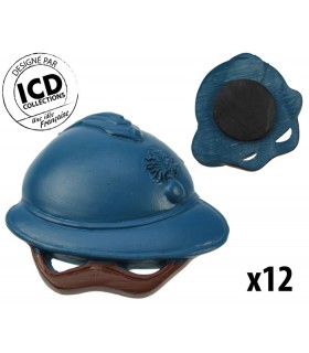 MAGNET CASQUE 1ERE GUERRE C12