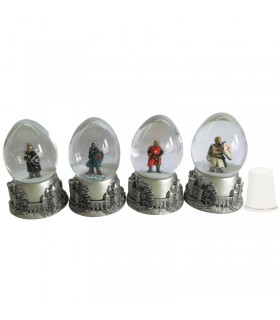 SET DE 24 BOULES CHEVALIERS ASS H.7.5 D.4.5CM