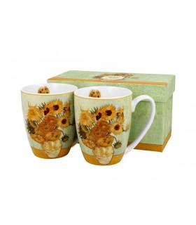 SET 2 MUGS 380ML VAN GOGH TOURNESOLS C2