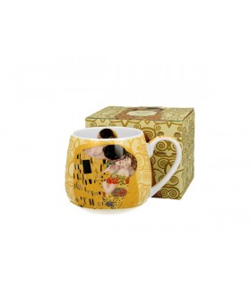 MUG BARREL 430ML KLIMT THE KISS ECRU C4