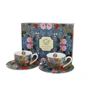 SET 2 TASSES EXPRESSO 100ML W.KILBURN BLEU